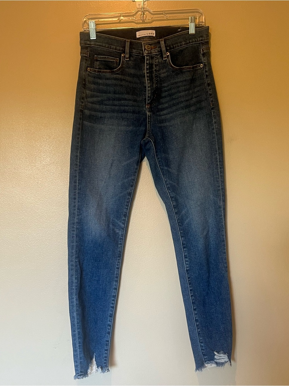LOFT High Waist Skinny Jeans